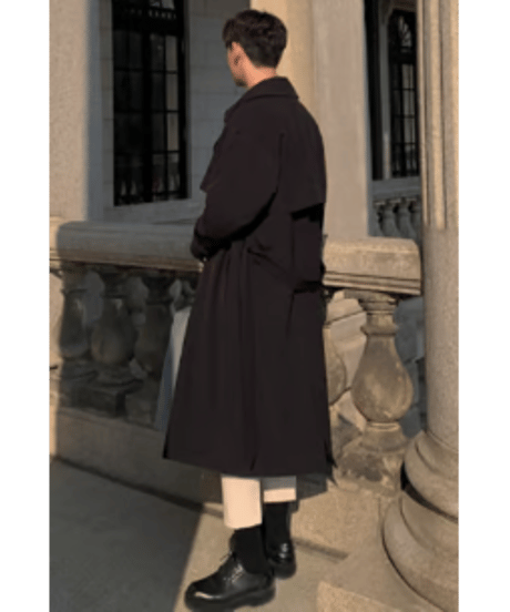 クラシック ロングトレンチコート / 2color