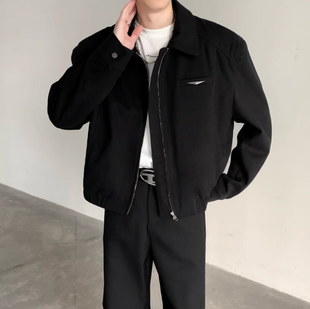 vintage A-2 レザージャケット　スイングトップ　ショート丈　短丈　L vintage A-2 レザージャケット スイングトップ ショート丈 短丈