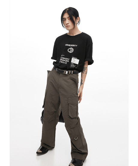 ジェネシスボーイ グラフィック ルーズシルエット Tシャツ / 2color