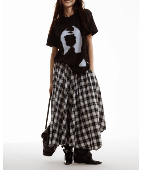 エアブラシアート グラフィックユニセックスTEE / 3color