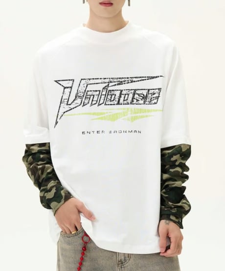 カモフラージュ ロングスリーブTシャツ / 2color