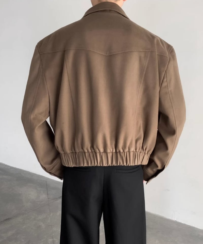 90s Timberland 短丈 レザー 本革 ジャケット スウィングトップ 90s Timberland 短丈 レザー 本革 ジャケット スウィングトップ