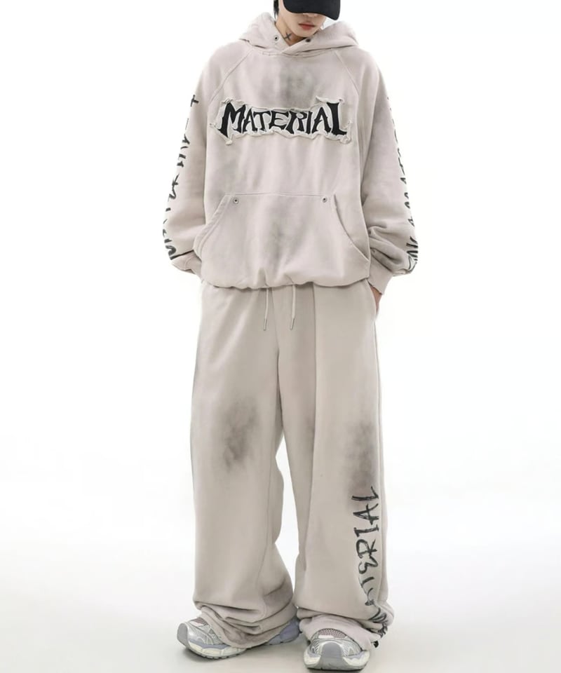 ヴィンテージ グラフィック ロゴパーカー＆パンツ セットアップ