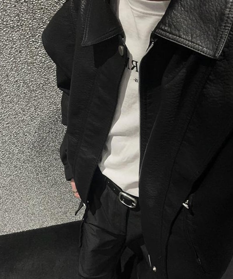 オーバーサイズ レザージャケット | ness.