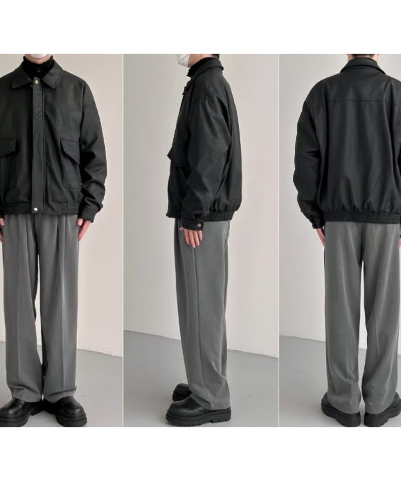 クラシック レザージャケット / 2color | ness.