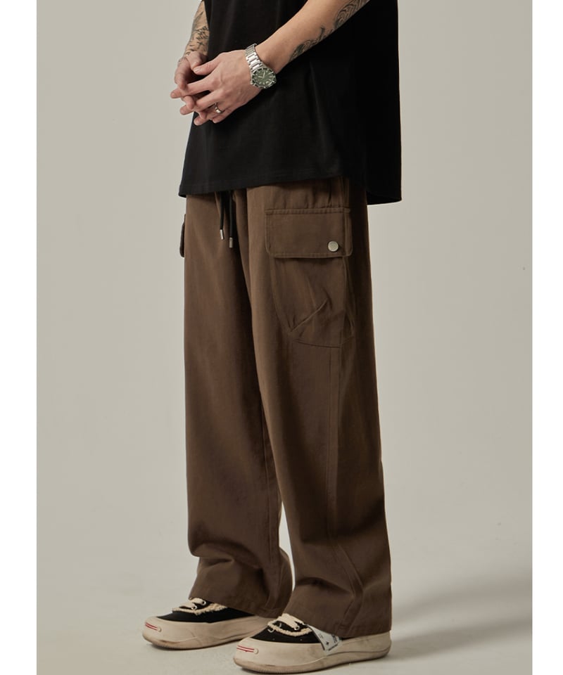 ワイドカーゴパンツ ユーティリティポケット / 2color | ness.