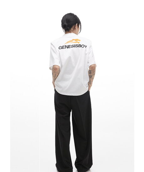 ジェネシスボーイ ロゴ ルーズシルエット Tシャツ / 2color