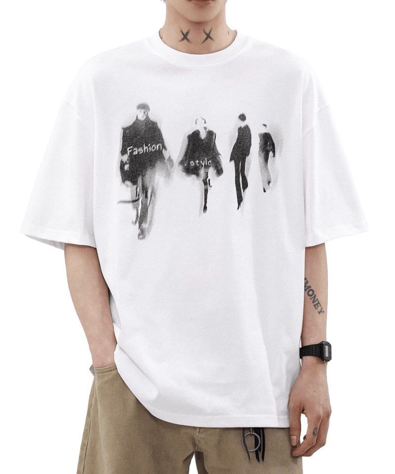 ヒューマン フォトグラフィックTシャツ / 3color | ness.
