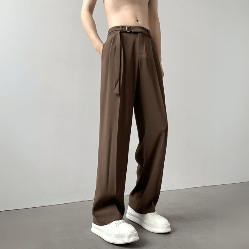 スラックス Never Free Belt Slacks (2color) ベルトレス スラックス / 2color | ness.