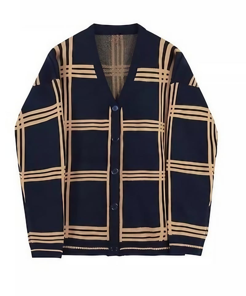 DSC/オーバーシルエットチェックカーディガン NEW DSC オーバーシルエットチェックカーディガン | select shop