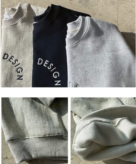 STUDIO DESIGN クルーネックスウェット / 2color