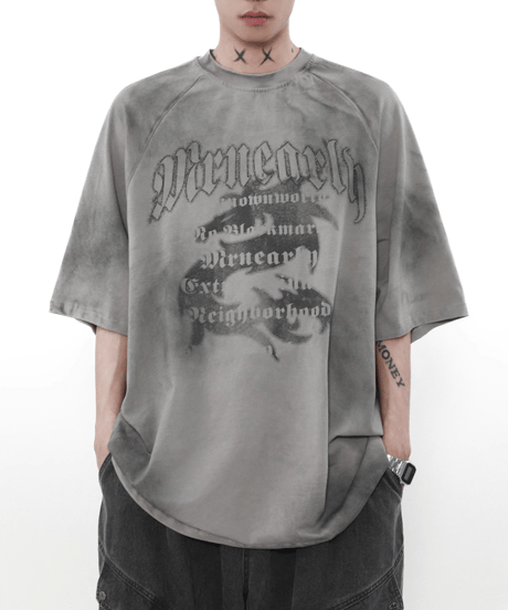 ヴィンテージグラフィック ピグメントTEE / 3colors
