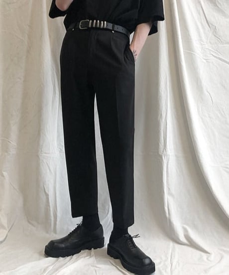 シックブラック レザーシューズ