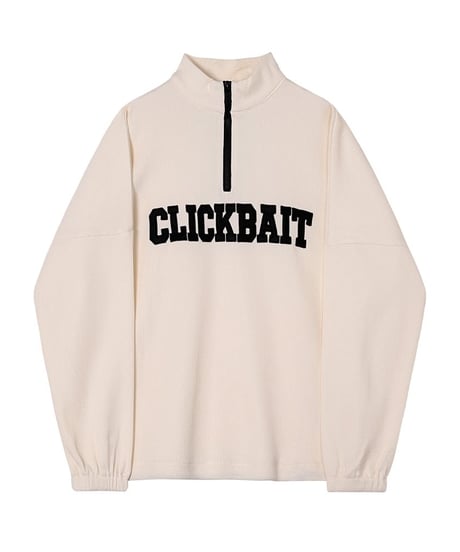 CLICKBAIT ワッフルハーフジップセットアップ / 2colors set up