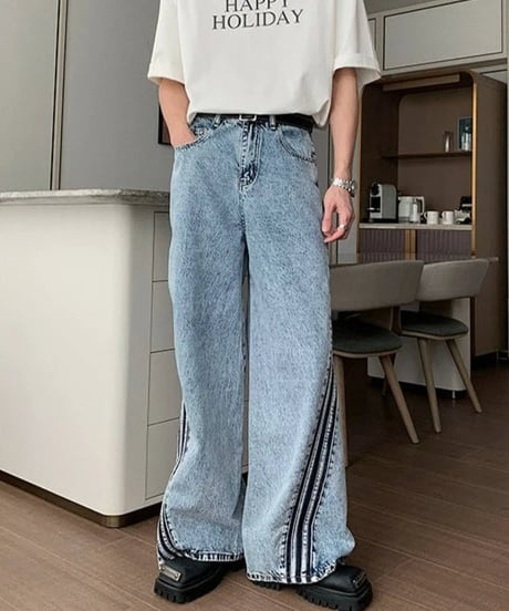 シティエッジ ライン デニムセットアップ