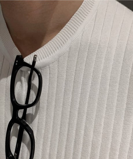 ショートスリーブニットシャツ / 4color