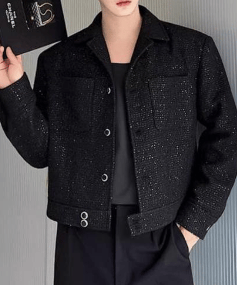 ラグジュアリーツイード ショートジャケット / 2color | ness.