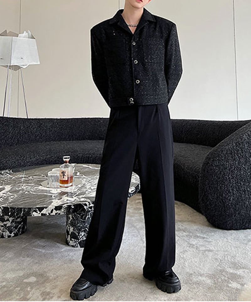 クロップドジャケット ツイードクロップドジャケット / 2color | ness.