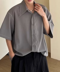 エフォートレス・ワイドシルエットシャツ / 3color