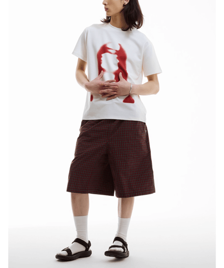 エアブラシアート グラフィックユニセックスTEE / 3color
