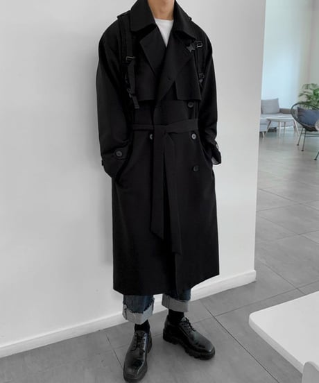 クラシックダブル トレンチコート / 2color