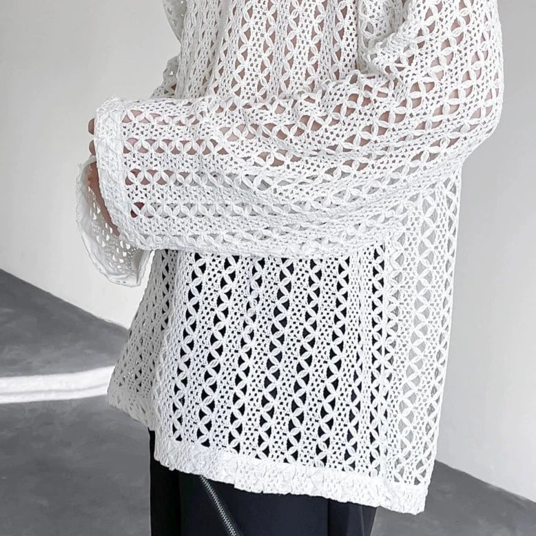 クルニ 25SS バイカラーメッシュサマーニット soe エトセンス マルニ メッシュ サマーニット / 2color | ness.