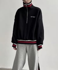 ハーフジップ トラックジャケット