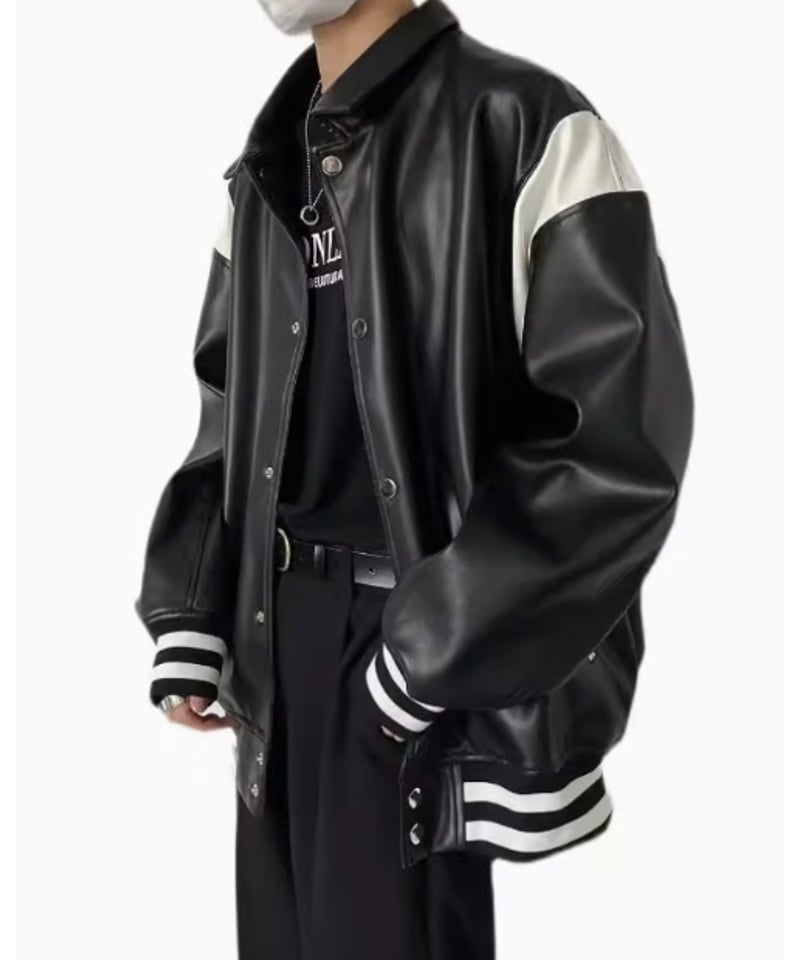 レザー スタジアムジャンパー | ness.