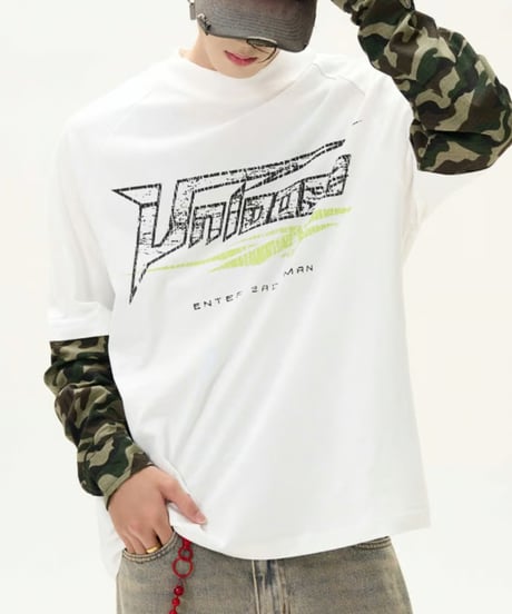 カモフラージュ ロングスリーブTシャツ / 2color