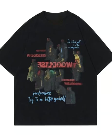 レトロプリントTシャツ / 2color