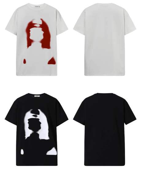 エアブラシアート グラフィックユニセックスTEE / 3color