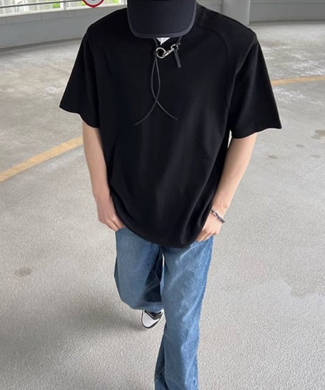 ルーズシルエット クルーネックTシャツ / 2color