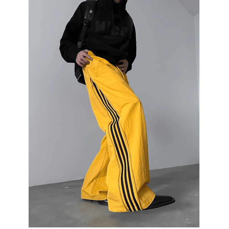 ジップライン ワイドパンツ / 3color | ness
