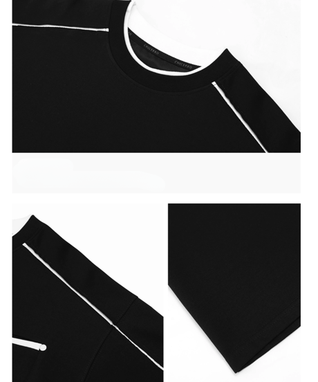ステッチライン オーバーサイズTシャツ / 2color
