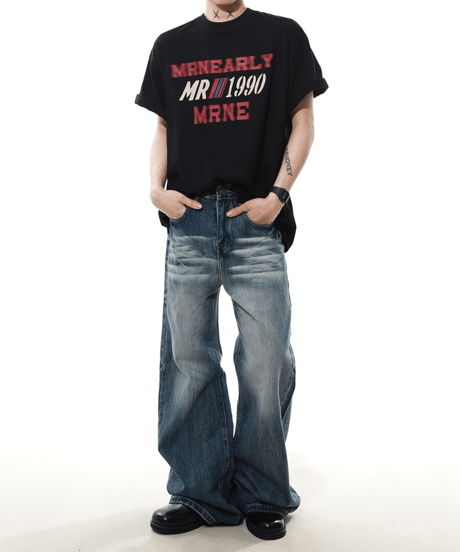 MRNE 1990 グラフィックプリントTシャツ / 3colors
