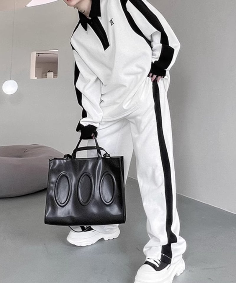 【23SS IS-NESS スウェットセットアップ】 モノトーンスウェット セットアップ / 2color | ness.