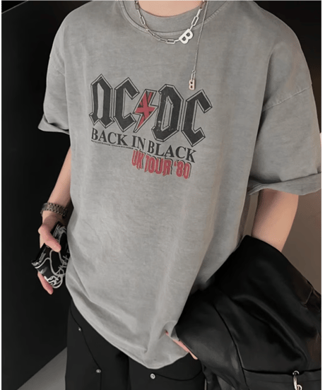 ヴィンテージ AC/DC TEE / 2color