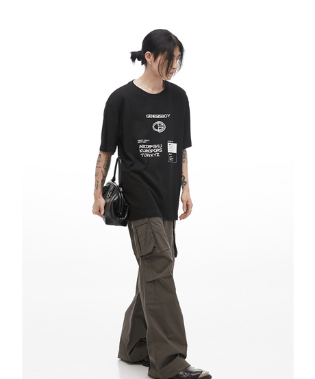 ジェネシスボーイ グラフィック ルーズシルエット Tシャツ / 2color