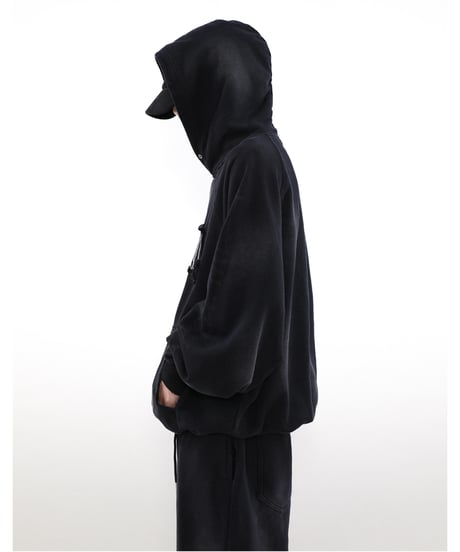 ヴィンテージ グラフィック ロゴパーカー＆パンツ セットアップ / 2color set up