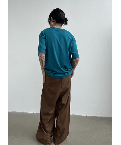 ジェネシスボーイ チョークロゴ ルーズシルエット Tシャツ / 5color