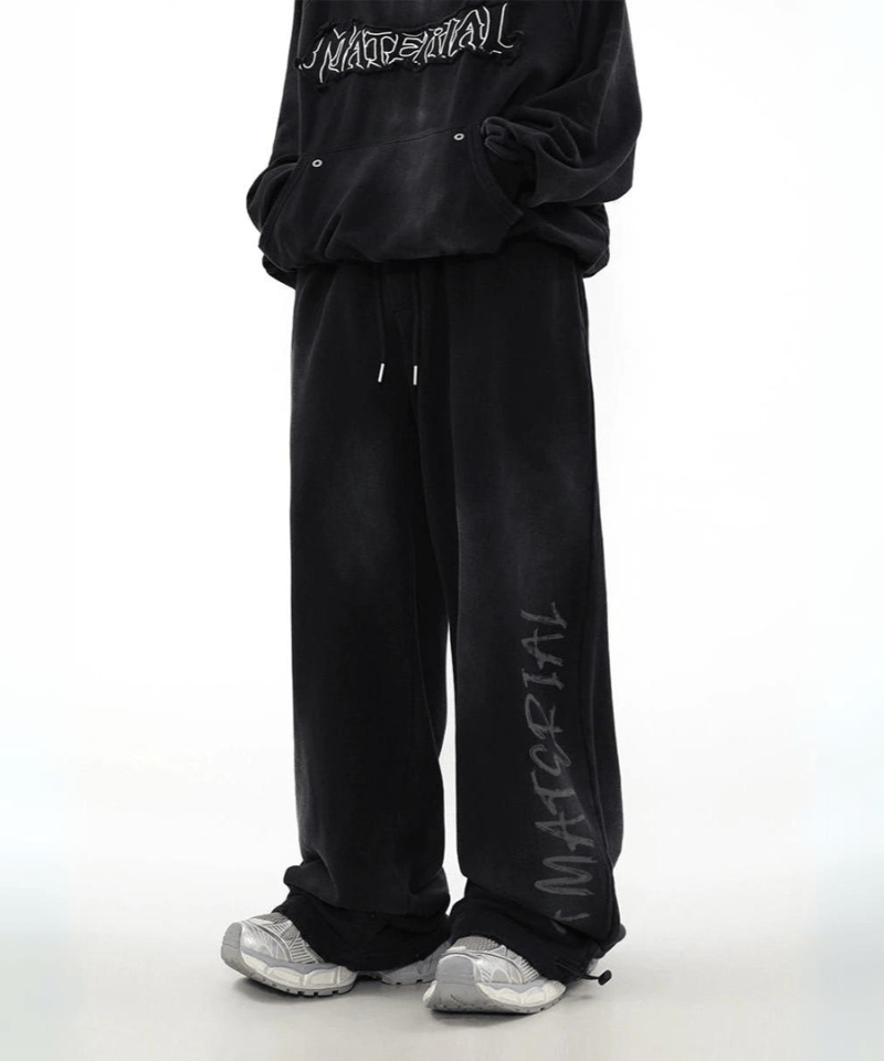 【ANNOT】韓国人気◆DCBグラフィックヴィンテージスウェット ヴィンテージ グラフィックロゴ スウェットパンツ / 2color | ness.
