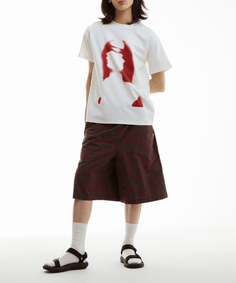 エアブラシアート グラフィックユニセックスTEE / 3color