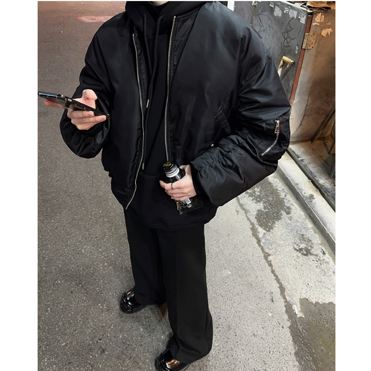 オーバーサイズ MA-1ジャケット | ness.