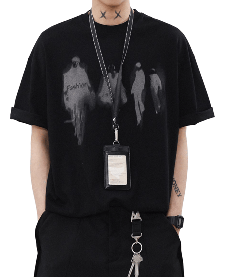 ヒューマン フォトグラフィックTシャツ / 3color