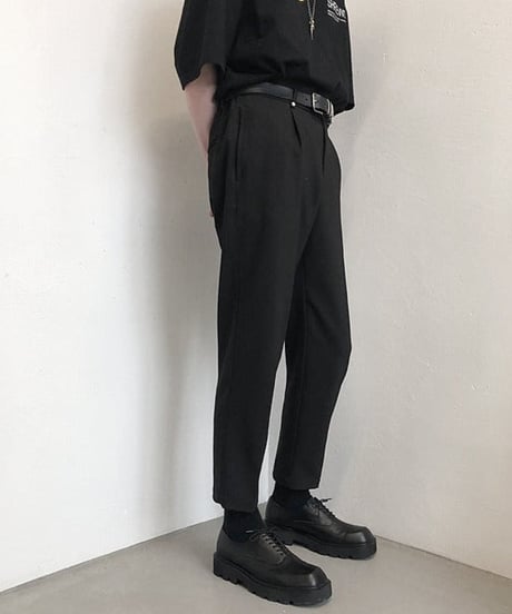 シックブラック レザーシューズ