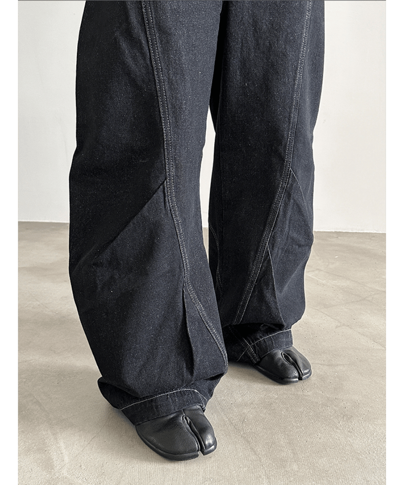 mal ♡プライオリティ デニムワイドシルエット mal ♡プライオリティ デニムワイドシルエット