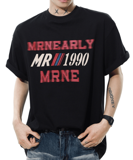 MRNE 1990 グラフィックプリントTシャツ / 3colors