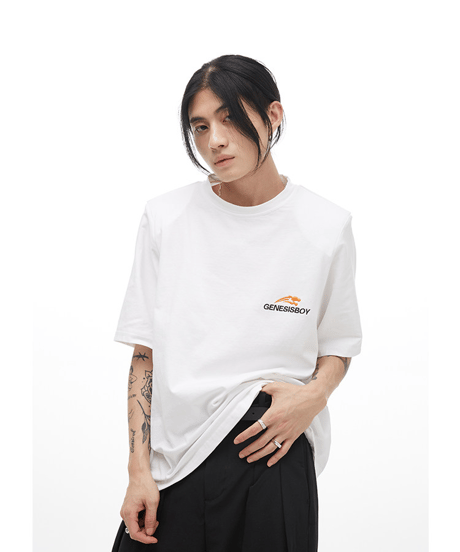 ジェネシスボーイ ロゴ ルーズシルエット Tシャツ / 2color