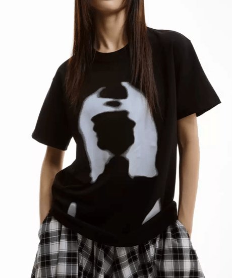 エアブラシアート グラフィックユニセックスTEE / 3color