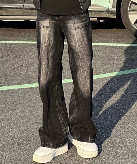 ヴィンテージフレア・デニムパンツ